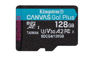 SDXC Card Micro 128GB Kingston U3 V30 A2 Canvas Go! Plus
