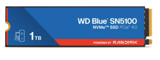 1TB M.2 PCIe NVMe WD Blue SN5100 7100/6700