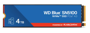 4TB M.2 PCIe NVMe WD Blue SN5100 6900/6700