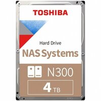 6,0TB Toshiba N300 NAS 512MB/7200rpm Bulk