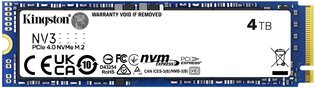 4TB M.2 PCIe NVMe Kingston NV3 6000/5000